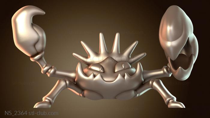 Нестандарт Покемоны Кангасхан и Кинглер