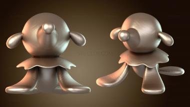 3D модель Попплио (STL)