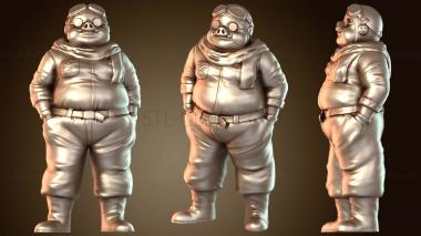 3D модель Порко Россо (STL)