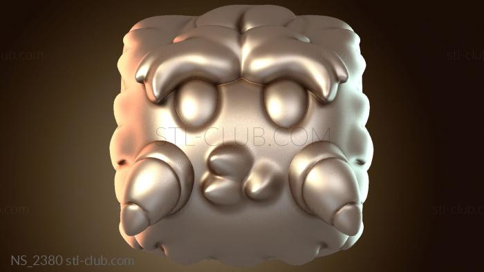 Нестандарт Кейкап Poro LOL