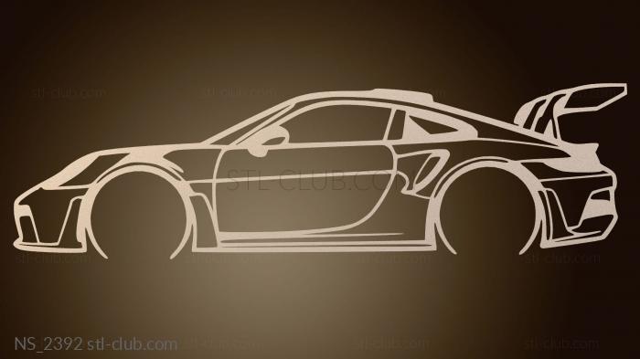 Нестандарт Porsche GT RS динамика