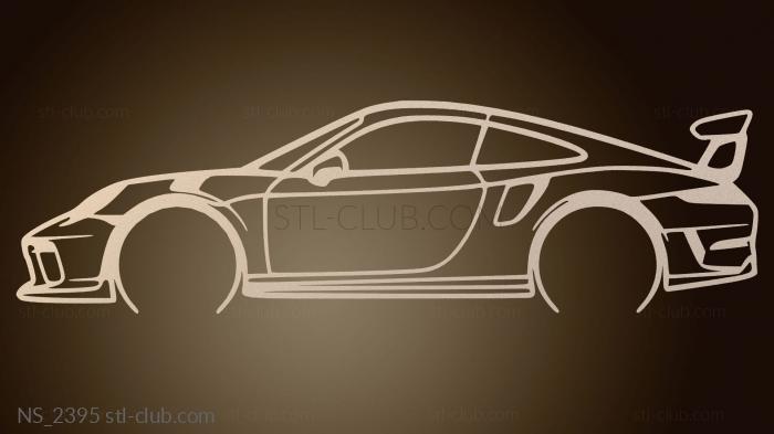 Нестандарт Porsche GT RS модифицированный