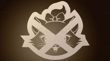 3D модель Формочка для печенья «Принцесса Мишель Аристокоты» (STL)