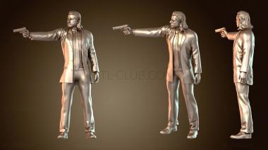 3D model Pulp Fiction Travolta (STL)