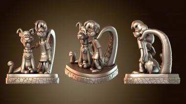 3D модель Щенок Скуби Шегги Кид (STL)