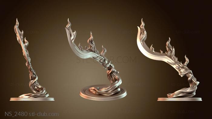 Нестандарт Духовное оружие Рашадар Ифрит Пылающий меч