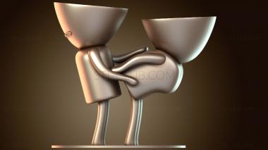 3D model Relajitos Par Relajados relaxed (STL)