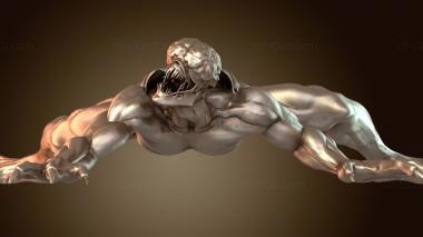 3D модель Лизоблюд из Обители Зла (STL)