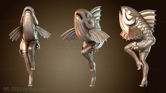 Нестандарт Обратная русалка