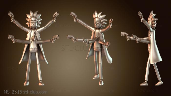 Нестандарт Рик и Морти Югешсандхи Том