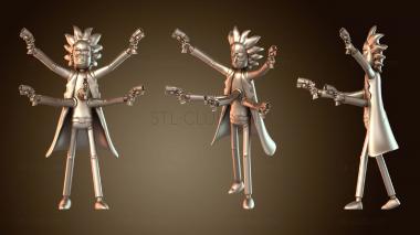 3D модель Рик и Морти Югешсандхи Том (STL)