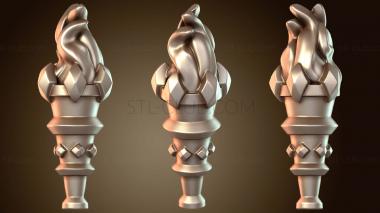 3D модель Всадники Рокового Факела (STL)