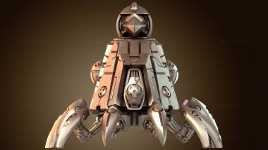 3D мадэль Танки RL Танковая пушка (STL)