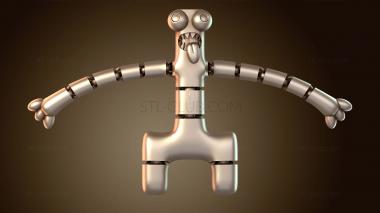 3D модель Roblox Радуга Зеленый (STL)