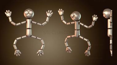 3D model Roblox Rainbow Purple (STL)