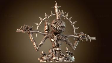 3D модель Пугало зловещее (STL)