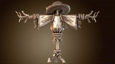 3D модель Пугало жуткое (STL)