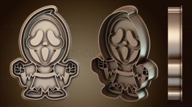 3D model Scream Cuerpo Completo (STL)