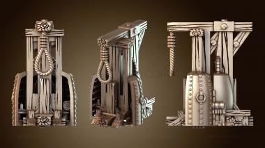 3D модель Гильотина для камеры пыток SG (STL)