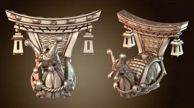 3D модель Фонарь-улитка Сёгун (STL)