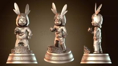 3D модель Шото Тодороки Боку Геройская Академия (STL)