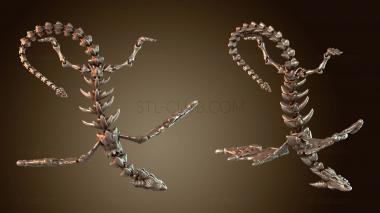 3D модель Скелетный дракон (STL)