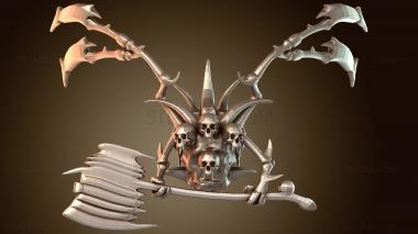 3D модель Скелетный Бог (STL)