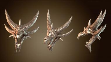 3D мадэль Череп Дракона Дрэг (STL)