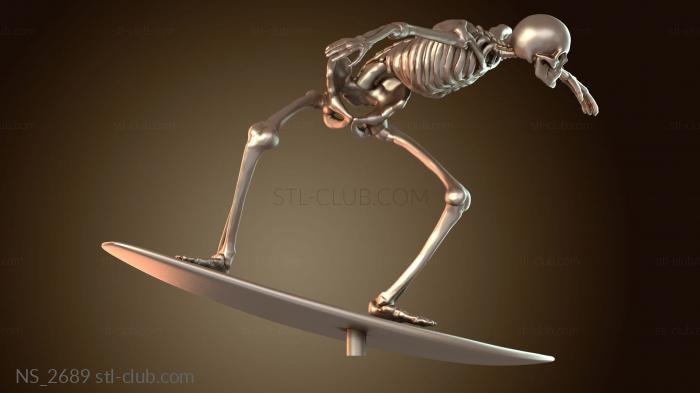 Нестандарт Череп Серф