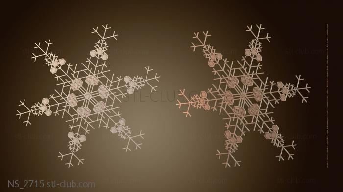 Нестандарт Снежинка