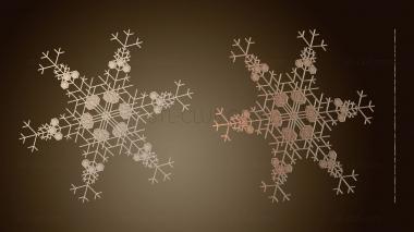 3D модель Снежинка (STL)