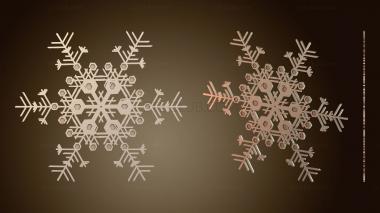 3D model Snowflake icy (STL)