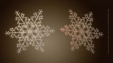 3D модель Снежинка замерзла (STL)