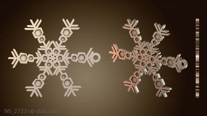 Нестандарт Снежинка снежинка зимняя