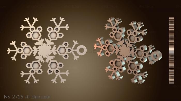 Нестандарт Снежинка Крошечная молодая