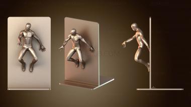 3D модель Подставки для книг для стрельбы из паутины «Человек-паук» Frikarte (STL)