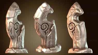 3D model Standing Stone (STL)