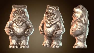 3D model Star Wars Ewok (STL)
