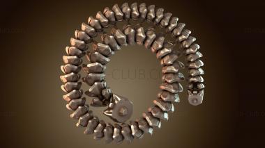 3D model Stone Naja (STL)