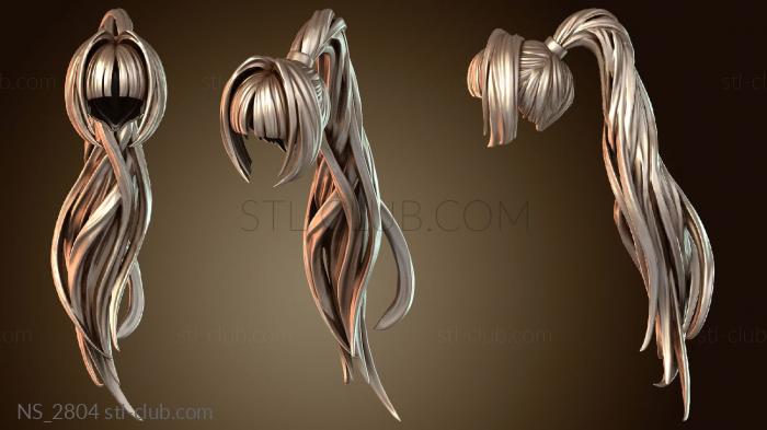 Нестандарт Стилизованные волосы