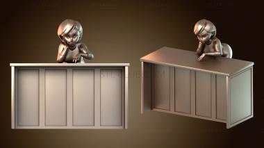 3D модель Счётчик знойной Хелен Парр (STL)