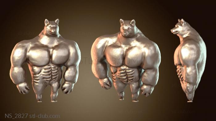 Нестандарт Мем Swole Doge героический