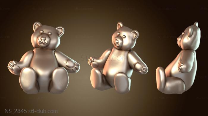 Нестандарт Плюшевый мишка, имитирующий простого плюшевого мишку