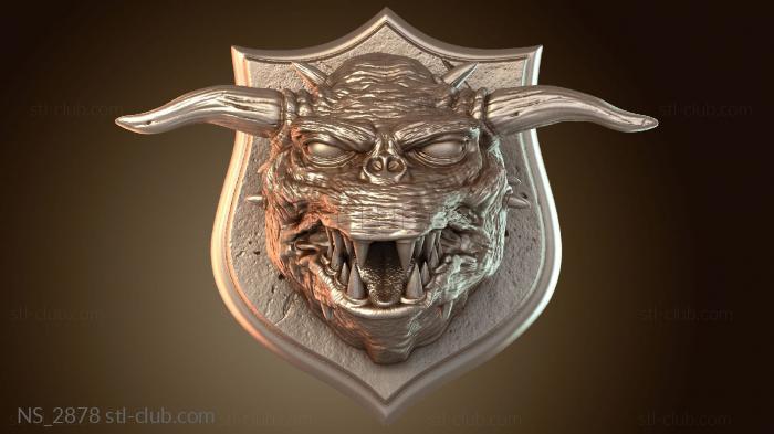 Нестандарт Табличка с изображением террора