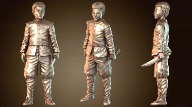 3D model The Coven Village Children Girl (STL)