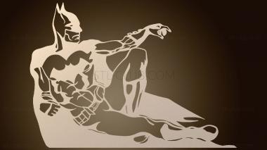 3D модель Сотворение Бэтмена (STL)