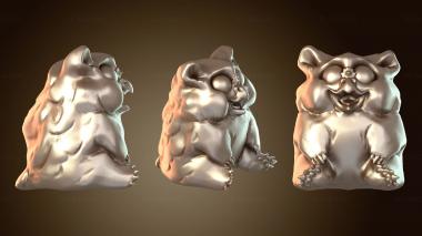 3D model The Dungeon Baby Owlbear Curious (STL)