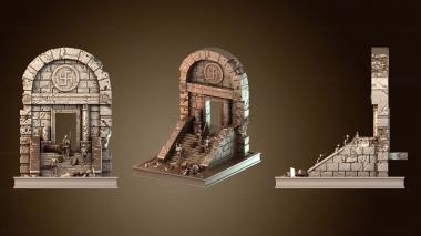 3D мадэль Падение Рейхстага губительно (STL)