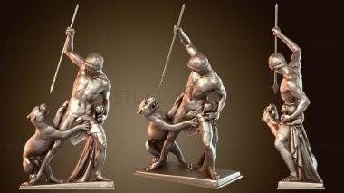 3D модель Охотник на пантер Йенс Адольф Йерихау Датская национальная галерея (STL)