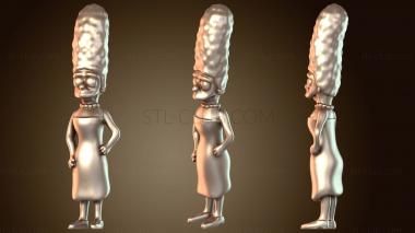 3D модель Симпсоны (STL)